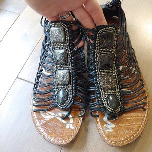 Sam Edelman black gladiator sandals